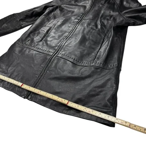 Wilsons Leather Womens Black Jacket With Thinsulate Insulation M Size